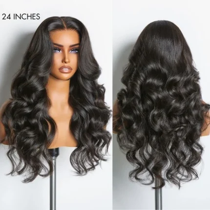 PreMax Wigs | Super Natural Hairline Loose Body Wave Glueless 5x5 Closure HD Lace Wig | Large & Small Cap Size