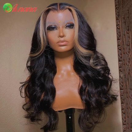 Blonde Color Lace Front Wig For Black Women